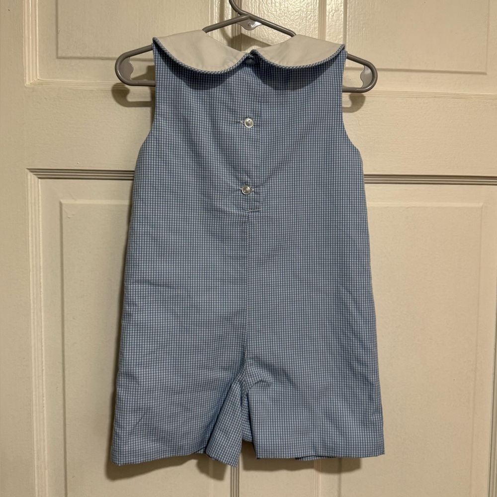 18M Boys Jon Jons Beach Sea Shell French Knot One Piece Summer Outfit - Picture 2 of 3